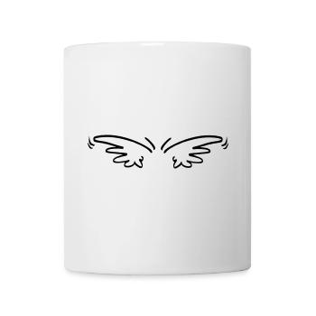 Schwingen - Tasse - Weiß - Vorne