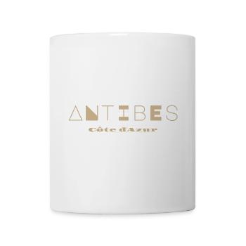Antibes-Abstract Geometric  Coastal Artwork - Mug - white - Front