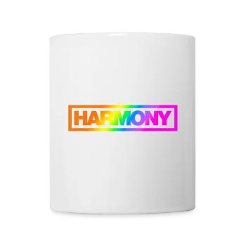 Typo HARMONY Kontur Rainbow - Tasse - Weiß - Vorne