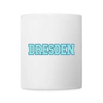 Dresden Block Font Outfit Design - Mug - white - Front