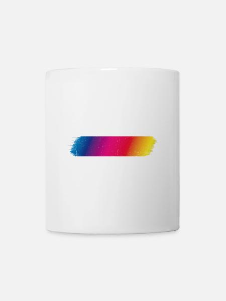 Color spectrum Flash dirty - Mug - white