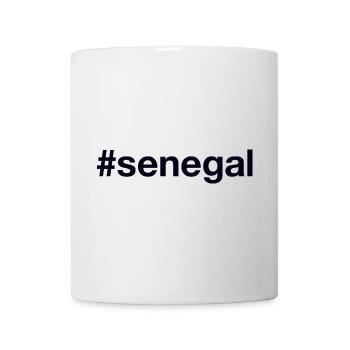 Hashtag SÉNÉGAL - Mug blanc - blanc - Devant