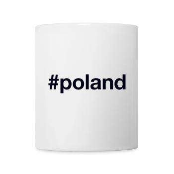 POLAND Hashtag Polen - Tasse - Weiß - Vorne