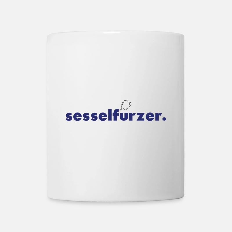 gratte-papier. - Mug blanc - blanc