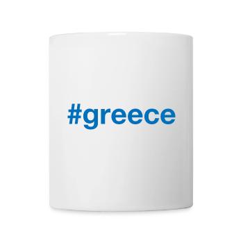 GREECE Hashtag Griechenland - Mug - white - Front