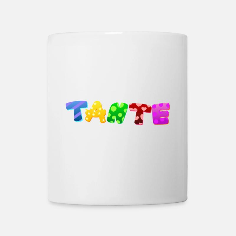 Baby Eltern Kind Geschenk Sprüche Geburt Mama Papa - Tasse - Weiß