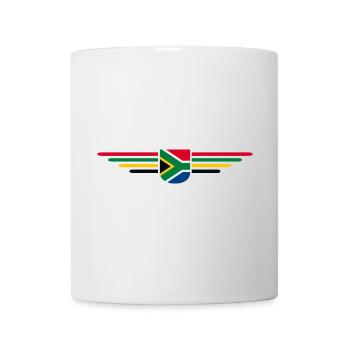 J’aime l’Afrique du Sud tenue T-Shirt Design Cadeau - Mug blanc - blanc - Devant