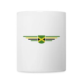 Ich liebe Jamaika, Outfit T-Shirt Design Geschenk - Tasse - Weiß - Vorne