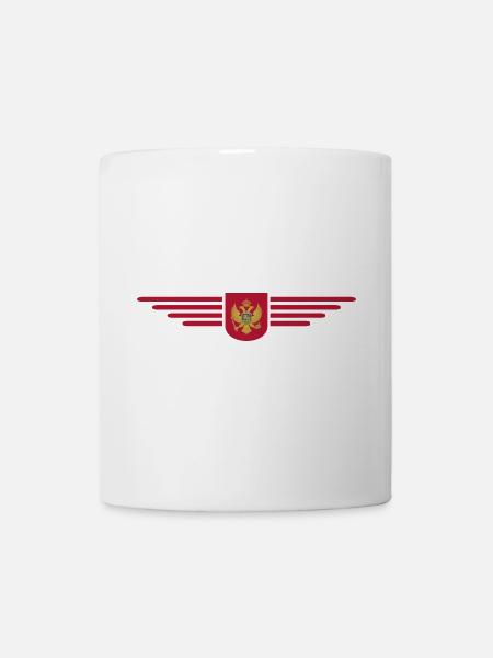 Montenegro Design – Balkan erleben - Tasse - Weiß