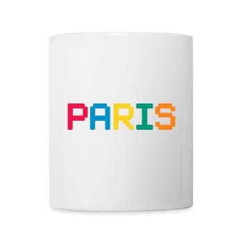 PARIS Pixel - Mug blanc - blanc - Devant