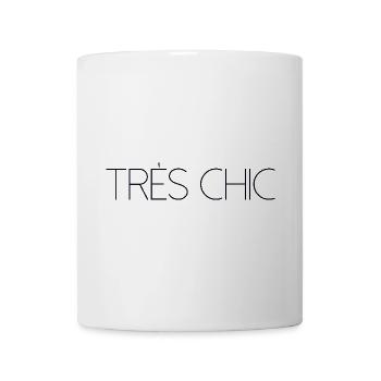 TRES CHIC Stylish - Mug - white - Front
