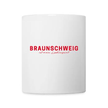 T-shirt Braunschweig – Pour les vrais fans - Mug blanc - blanc - Devant