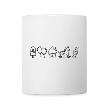 Candy Carousel Whimsy - Mug - white - Front