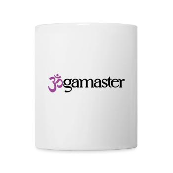 Jogamaster - Typographique OM (3 couleurs) - Mug blanc - blanc - Devant