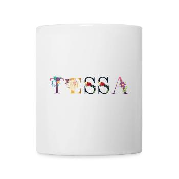 Tessa - Mug blanc - blanc - Devant