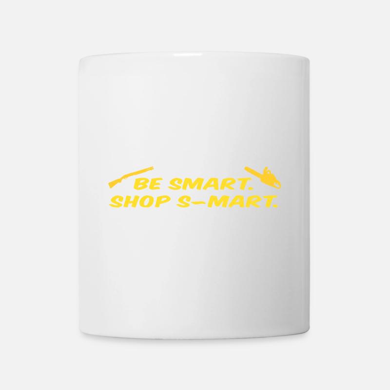 Be smart. Shop S-Mart - Mug - white