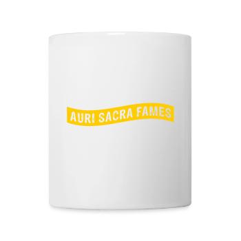 Auri sacra fames (Latin) >Vectorgraphic - Mug - white - Front