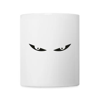 comic eyes augen - Tasse - Weiß - Vorne