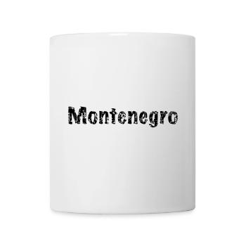 Montenegro - Tasse - Weiß - Vorne