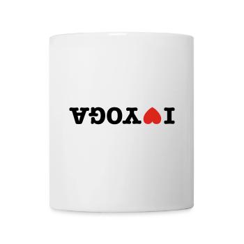 I love yoga - Mug - white - Front