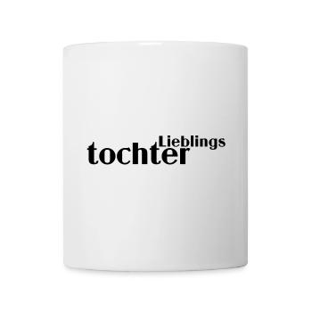 Fille préférée - Mug blanc - blanc - Devant