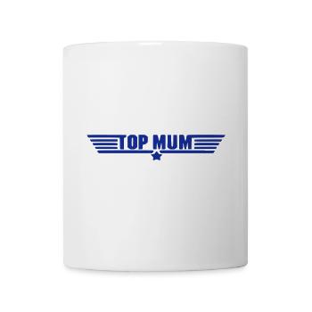 Geschenk Mama top TOPMUM - T-Shirt, Tasse, Sweatshirt - Tasse - Weiß - Vorne
