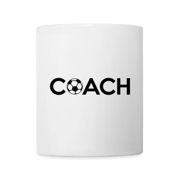 Entraîneur de football - Mug blanc - blanc - Devant