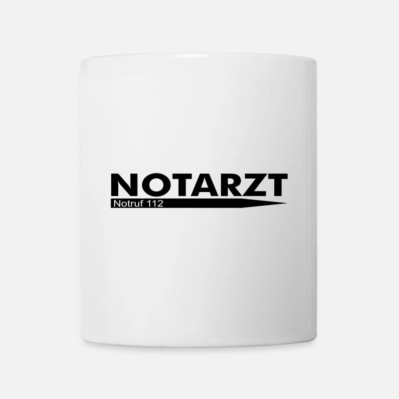 Emergency doctor emergency call 112 - Mug - white