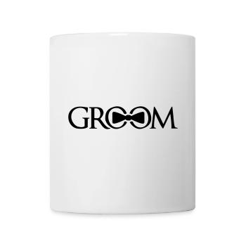 celebrate groom rings team bachelorette party - Mug - white - Front