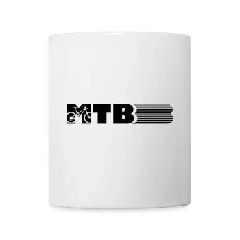 VTT design - Mug blanc - blanc - Devant