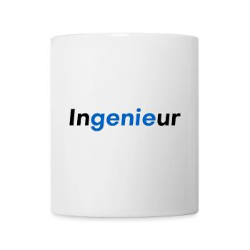 Ingenieur Genie - Tasse - Weiß - Vorne