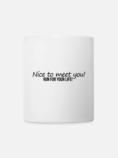 Nice To Meet You - Mug blanc - blanc