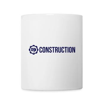 Construction - Tasse - Weiß - Vorne