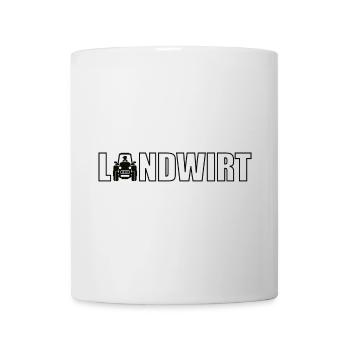 beruf landwirt traktor - Tasse - Weiß - Vorne