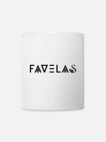 FAVELAS | Latino Style Print - Tasse - Weiß