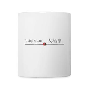 Symbol Tai Chi - Yoga Buddha Entspannung - Tasse - Weiß - Vorne