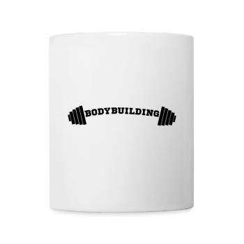 La musculation - Mug blanc - blanc - Devant