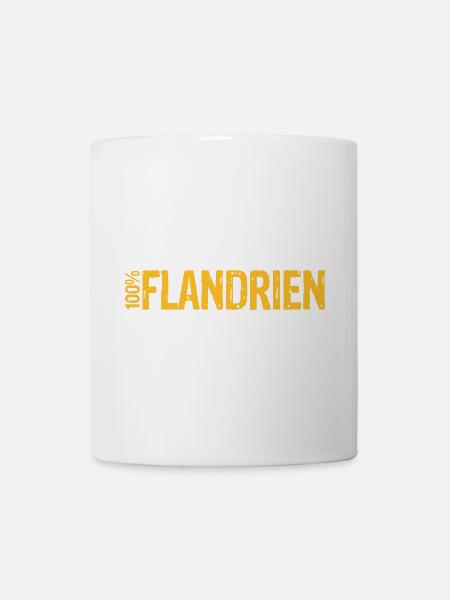 100% Flandrien - Mug - white