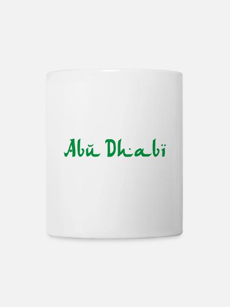 ABU DHABI - Mug blanc - blanc