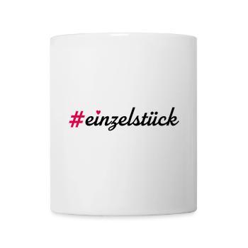 Einzelstück - Tasse - Weiß - Vorne