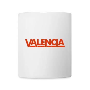 Valencia Spain Lettering Design - Mug - white - Front