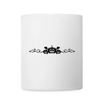 Halloween set of pumpkins - Mug - white - Front
