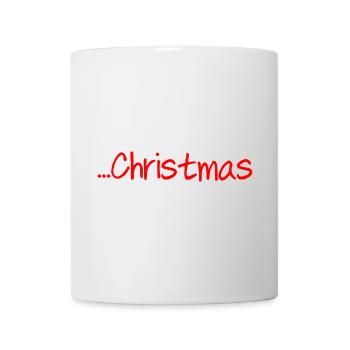 Frohe Weihnachten - Tasse - Weiß - Vorne