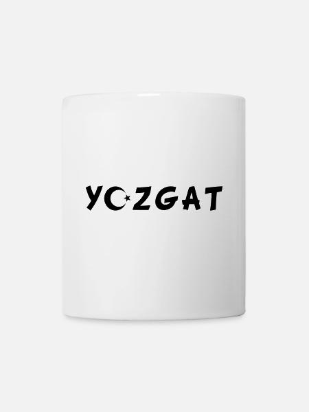 Yozgat Drapeau de la Turquie - Mug blanc - blanc