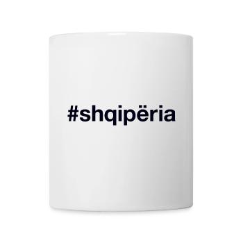 ALBANIA Albanien Hashtag - Tasse - Weiß - Vorne