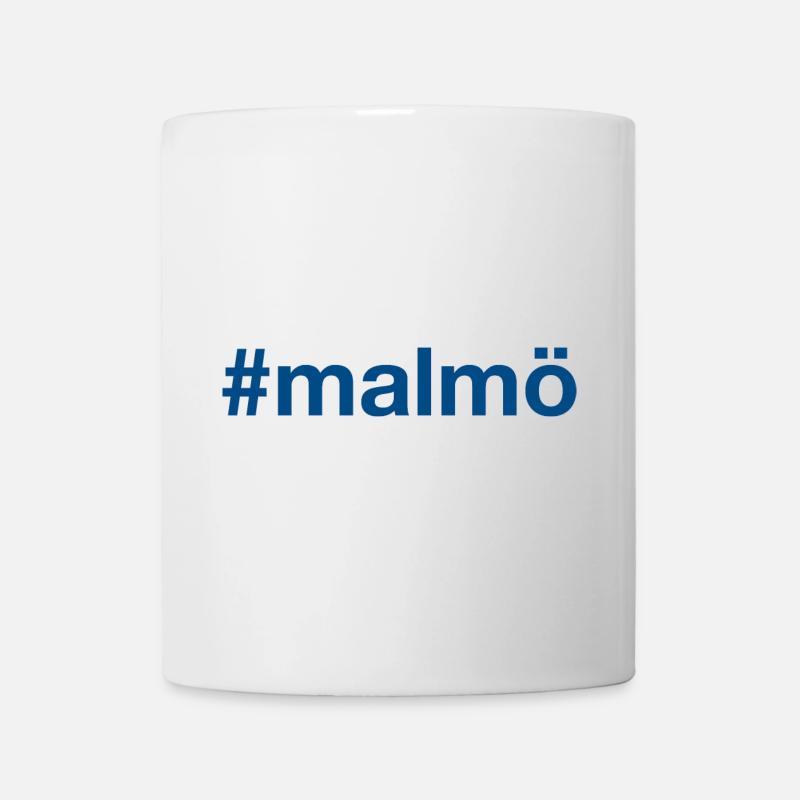MALMÖ Sweden Sweden Hashtag - Mug - white