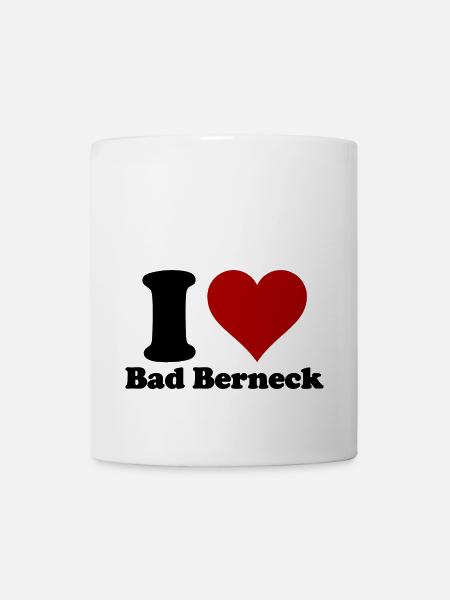 I Love Bad Berneck - Tasse - Weiß