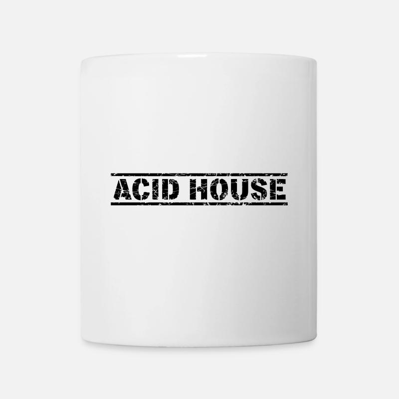 Acid House - Tasse - Weiß