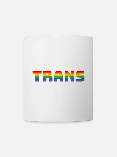 Rainbow Trans - Mug - white