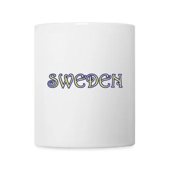 Suède - Mug blanc - blanc - Devant